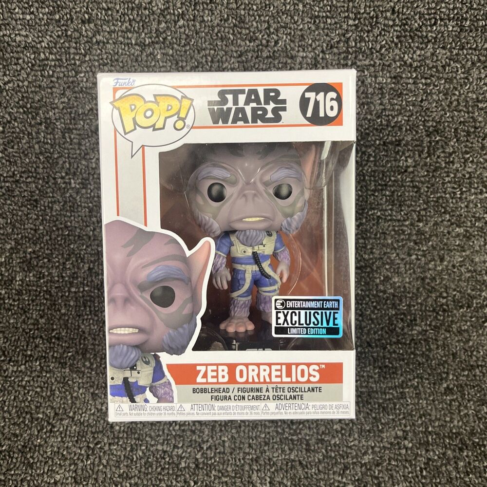 Funko Pop! Vinyl: Star Wars - Zeb Orrelios Exclusive #716
